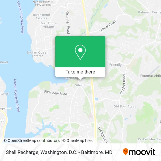 Shell Recharge map