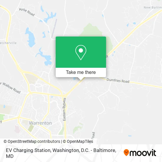 EV Charging Station map