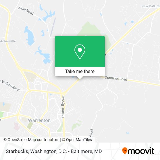 Starbucks map