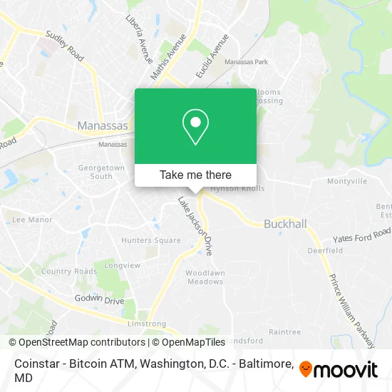 Coinstar - Bitcoin ATM map