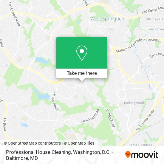 Mapa de Professional House Cleaning
