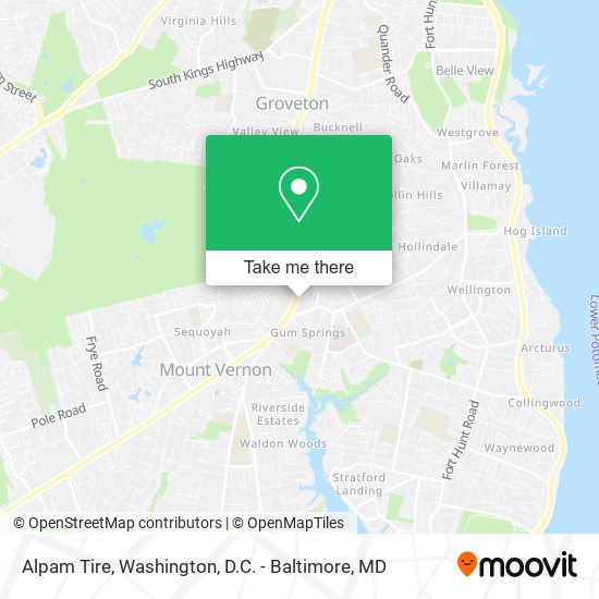 Alpam Tire map