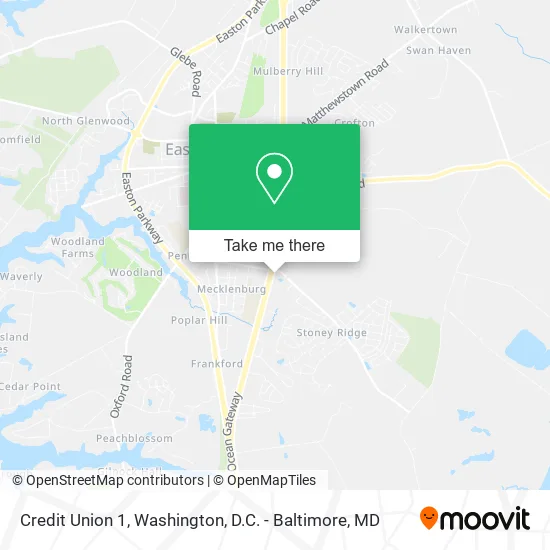 Credit Union 1 map