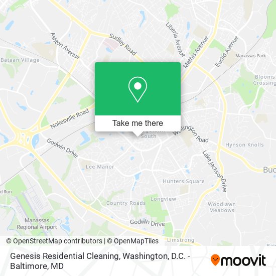 Mapa de Genesis Residential Cleaning