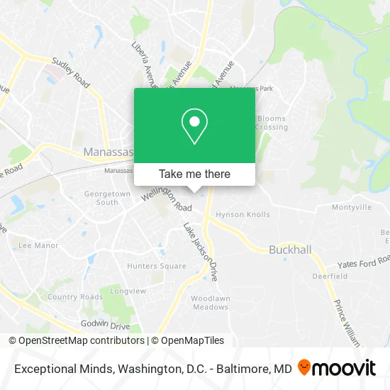 Exceptional Minds map