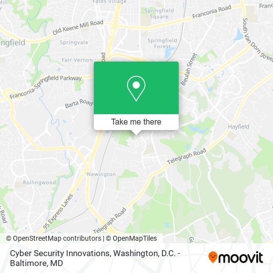 Cyber Security Innovations map
