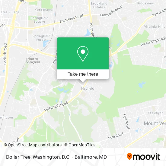 Dollar Tree map
