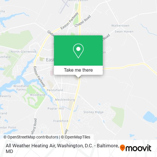 All Weather Heating Air map