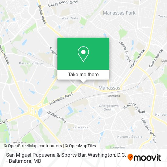 Mapa de San Miguel Pupuseria & Sports Bar