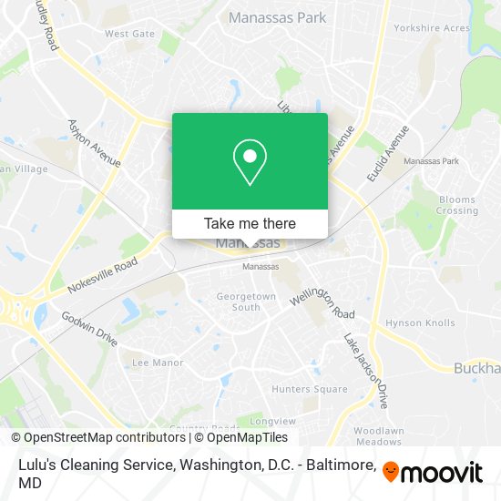 Lulu's Cleaning Service map