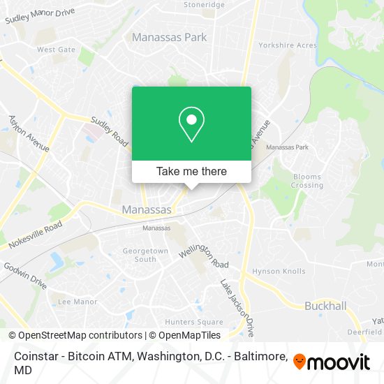 Coinstar - Bitcoin ATM map