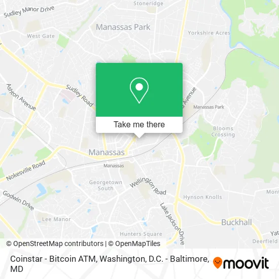 Coinstar - Bitcoin ATM map