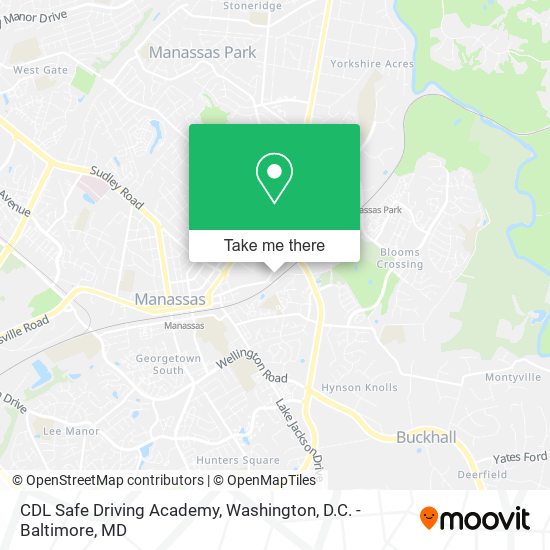 CDL Safe Driving Academy map