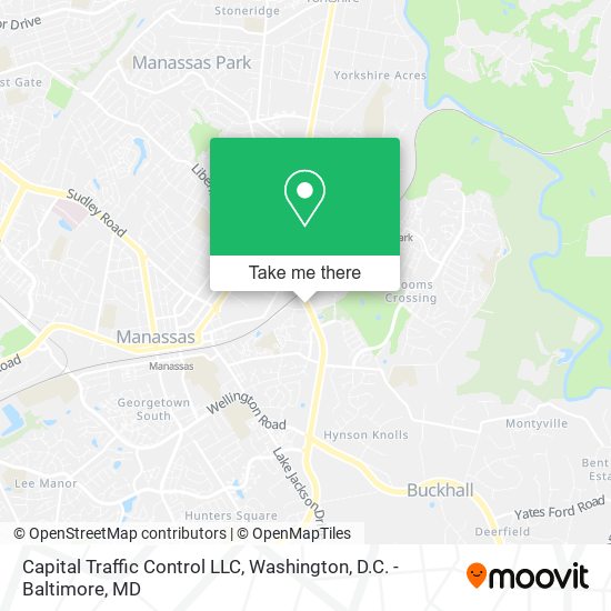 Capital Traffic Control LLC map