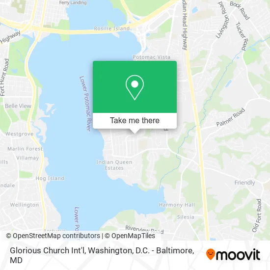 Glorious Church Int'l map