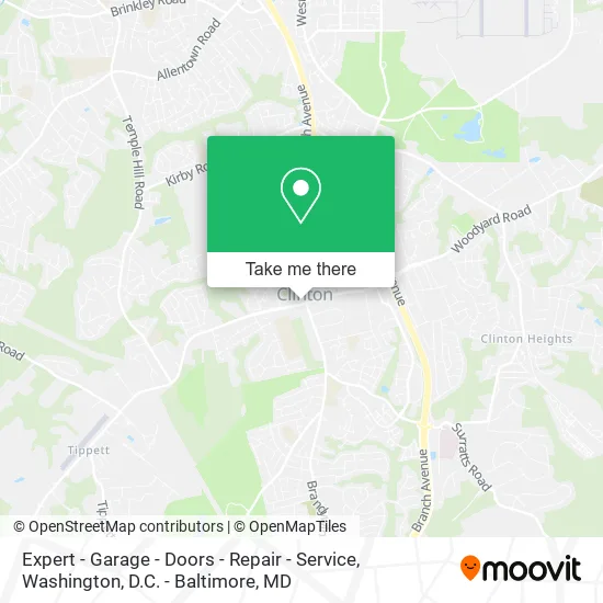 Expert - Garage - Doors - Repair - Service map