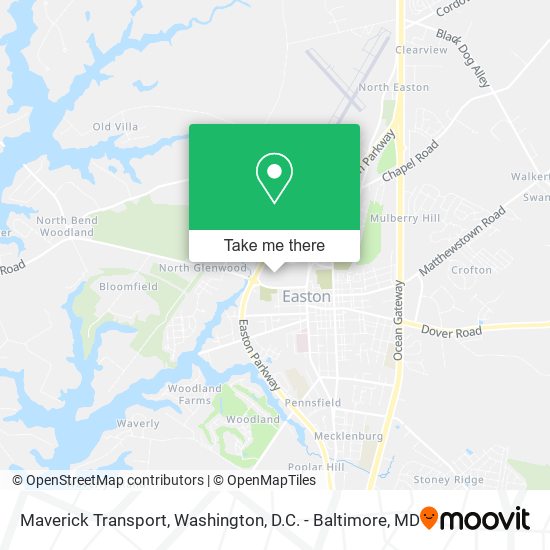 Mapa de Maverick Transport