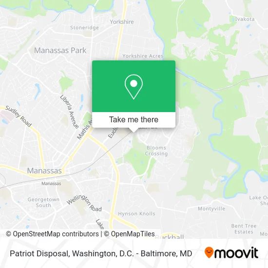 Patriot Disposal map