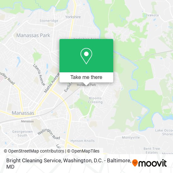 Bright Cleaning Service map