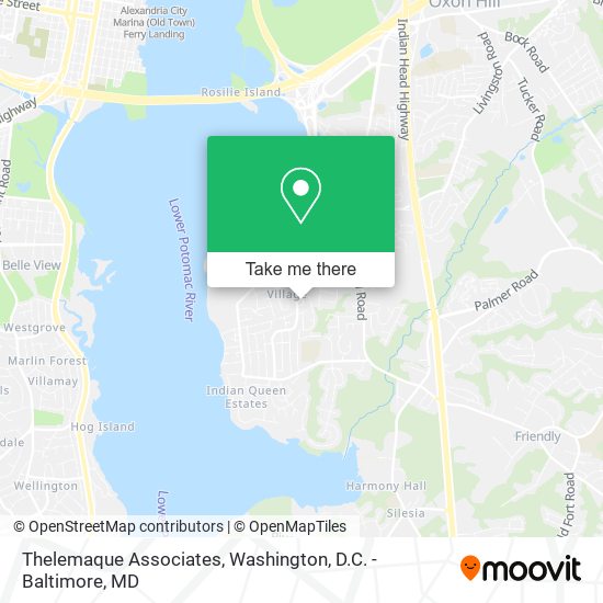 Thelemaque Associates map