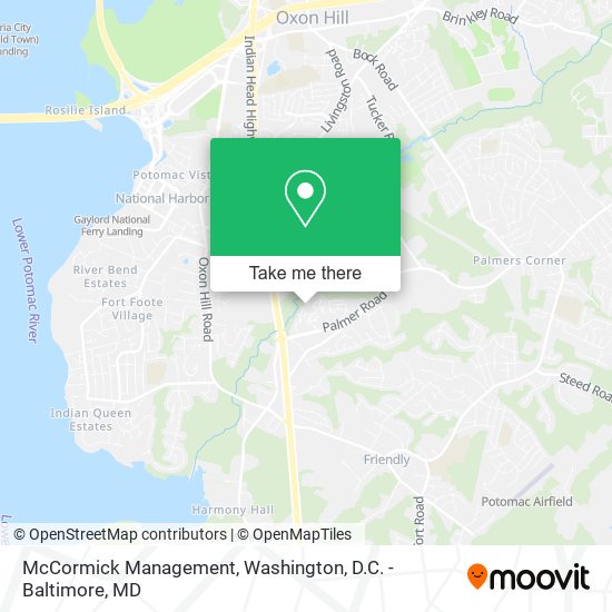 McCormick Management map