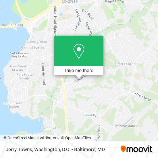 Jerry Towns map