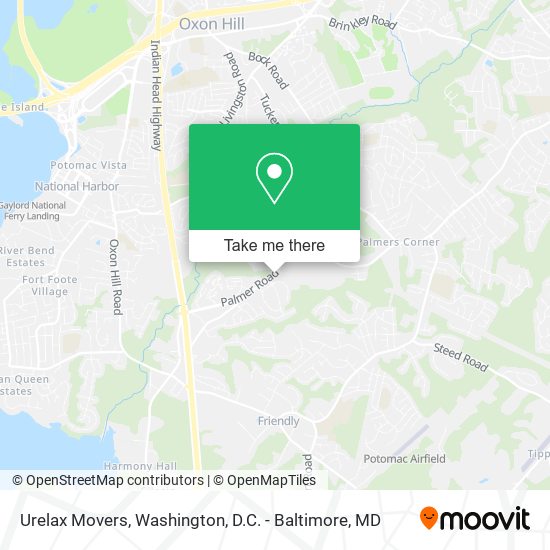 Urelax Movers map
