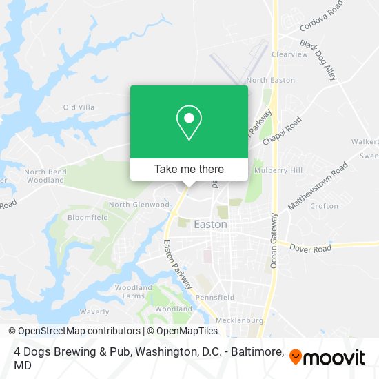 Mapa de 4 Dogs Brewing & Pub