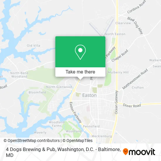 Mapa de 4 Dogs Brewing & Pub
