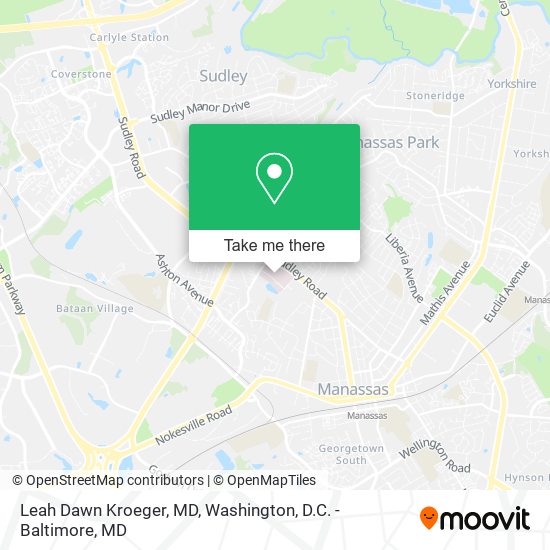 Mapa de Leah Dawn Kroeger, MD