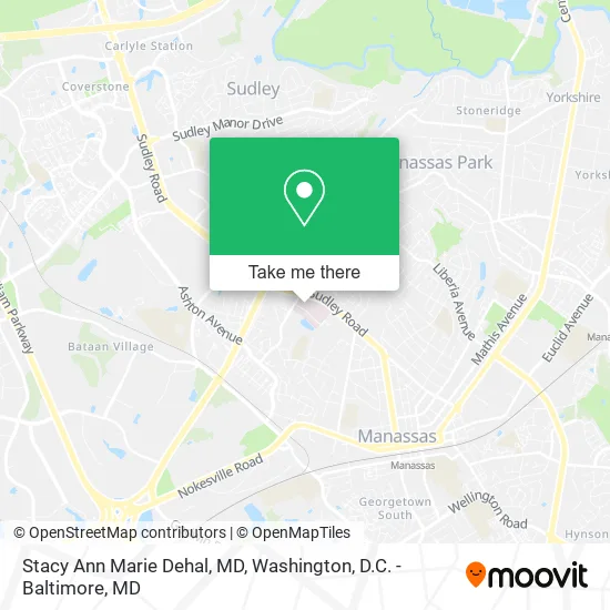 Stacy Ann Marie Dehal, MD map