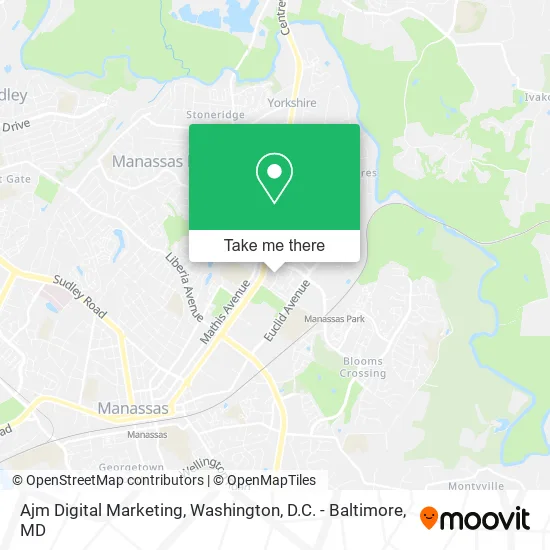 Ajm Digital Marketing map