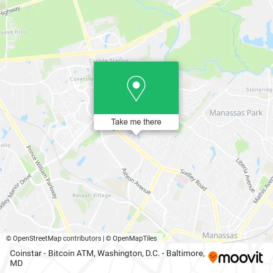 Coinstar - Bitcoin ATM map