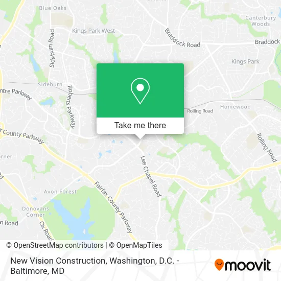 New Vision Construction map