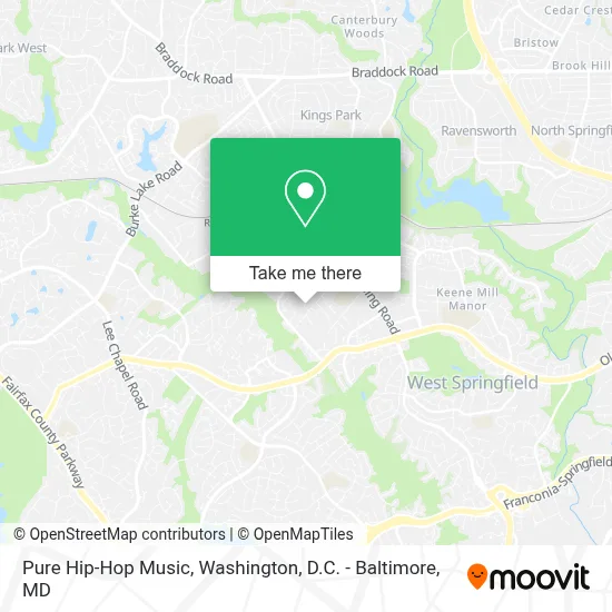 Pure Hip-Hop Music map