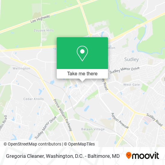 Gregoria Cleaner map