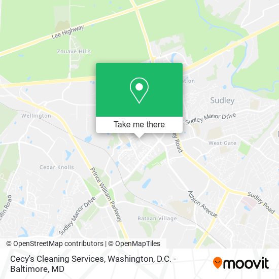 Mapa de Cecy's Cleaning Services