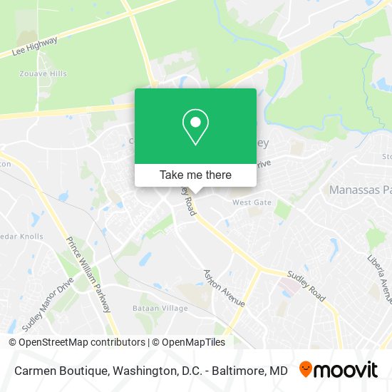 Carmen Boutique map