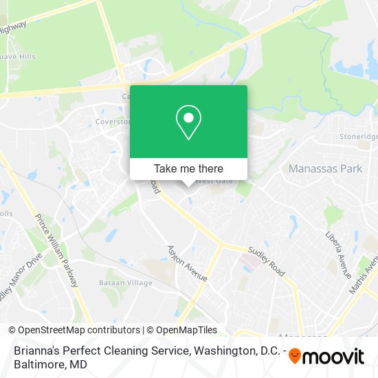 Mapa de Brianna's Perfect Cleaning Service