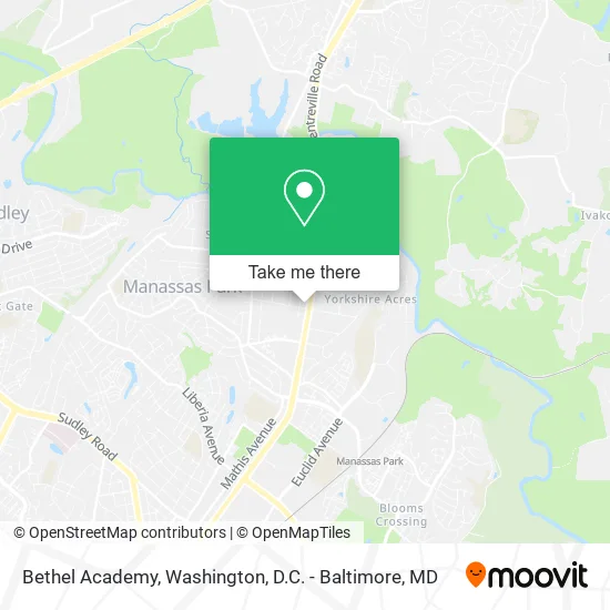 Mapa de Bethel Academy
