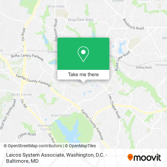 Laicos System Associate map