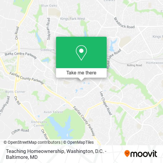 Teaching Homeownership map