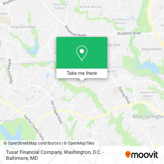 Tusar Financial Company map
