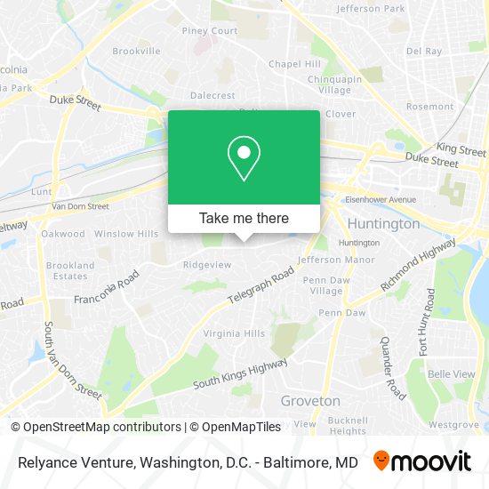 Mapa de Relyance Venture
