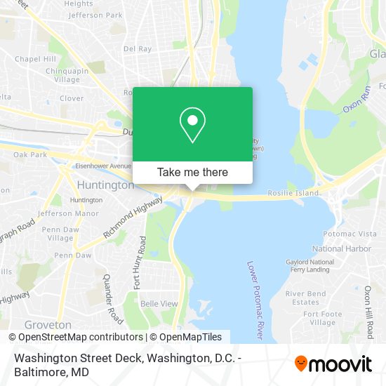 Mapa de Washington Street Deck