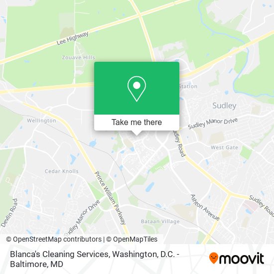 Blanca's Cleaning Services map