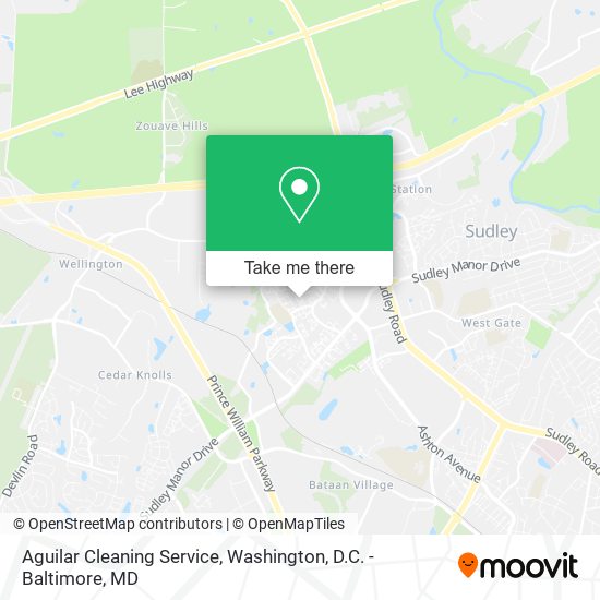 Aguilar Cleaning Service map