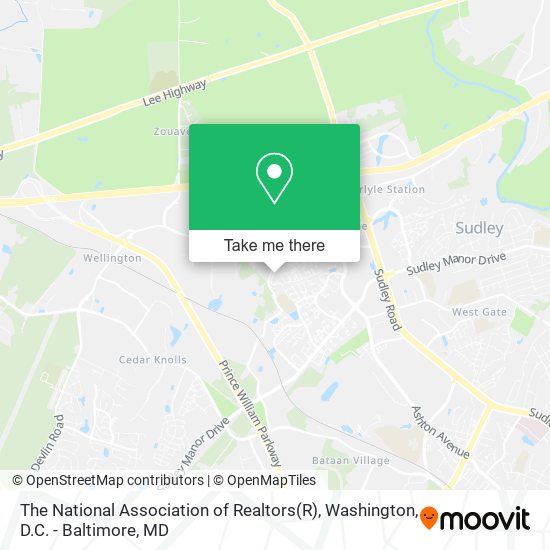 The National Association of Realtors map