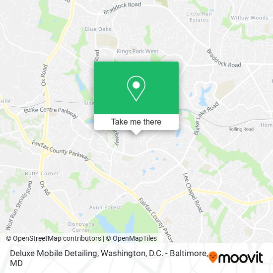 Deluxe Mobile Detailing map