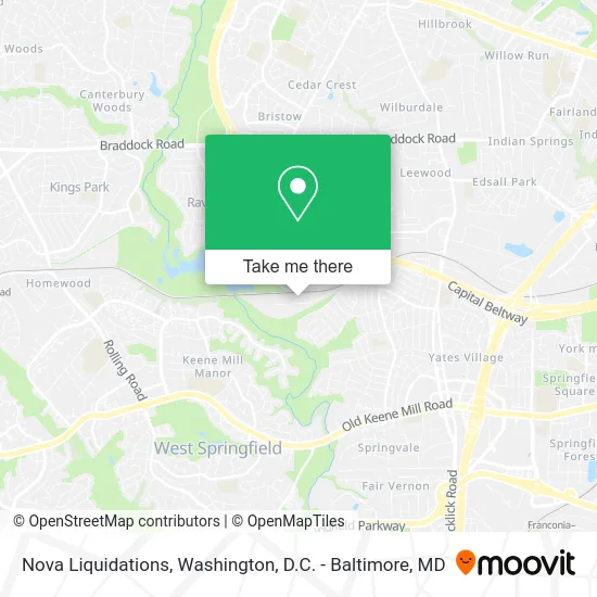 Nova Liquidations map